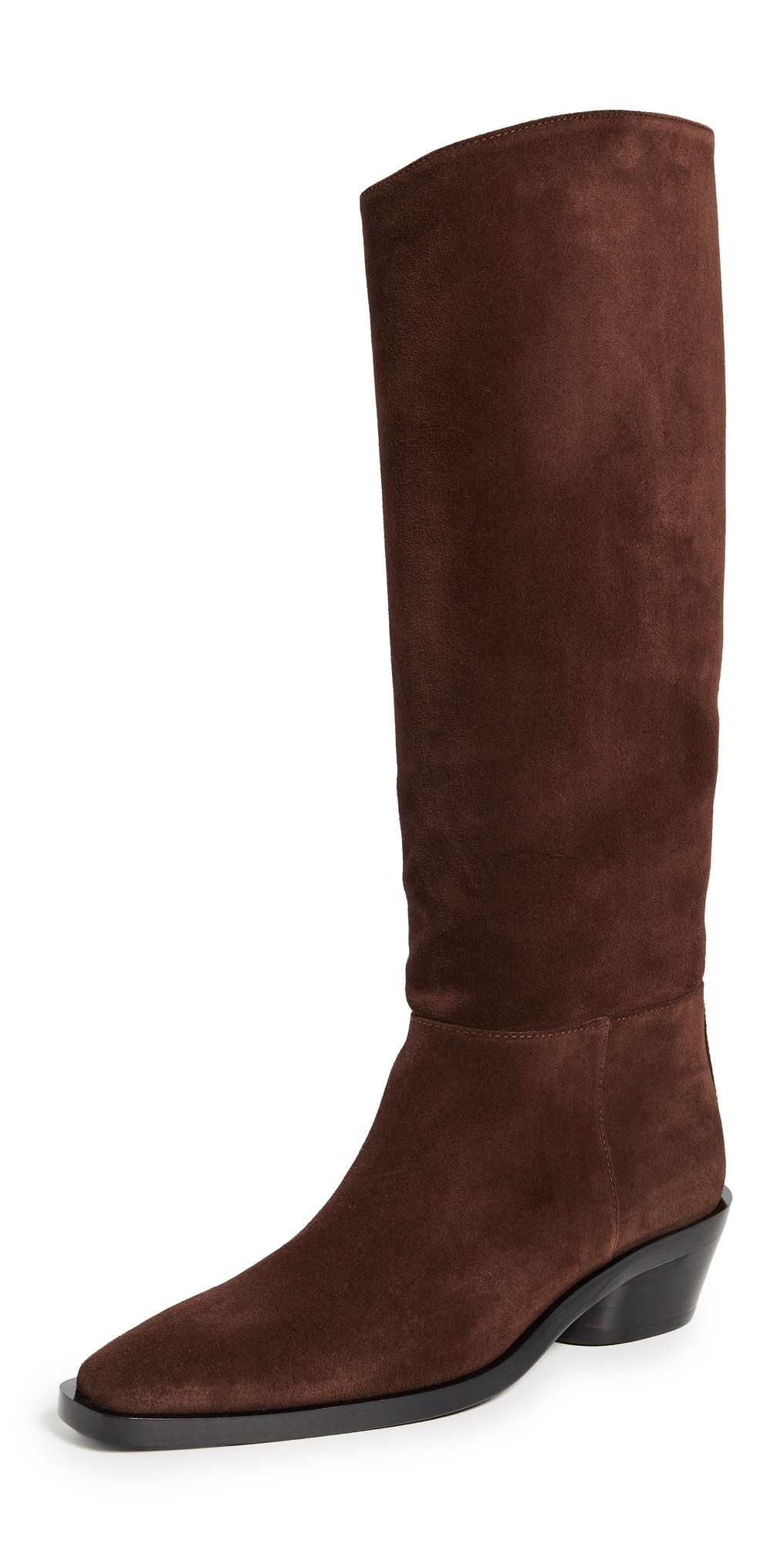 Proenza Schouler Bronco Knee High Boots Chocolate 40 | Shopbop