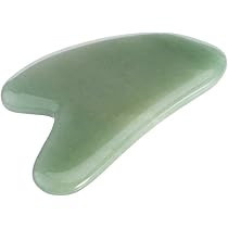 Rosenice Aventurine Gua Sha Scraping Massage Tools, Natural Stone Guasha Board for SPA Acupunctur... | Amazon (US)