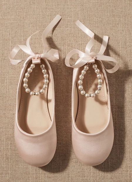 The prettiest little girl shoes ever! Flower girl toddler shoes pearl flats

#LTKkids #LTKSeasonal #LTKunder100