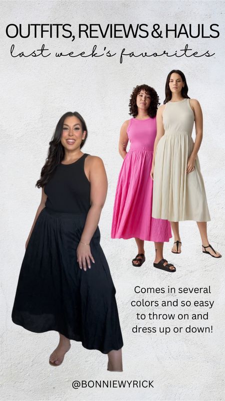 This best selling midi dress is perfect for every event this summer! ☀️ Midsize Fashion | Summer Dress | Wedding Guest Dress | Casual Dress

#LTKWorkwear #LTKWedding #LTKMidsize