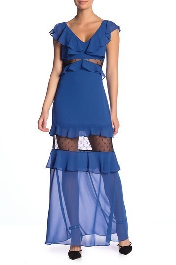 Overlay Tiered Maxi Dress | Nordstrom Rack