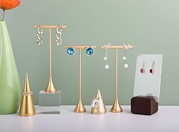 GemeShou 2pcs Gold ring display for selling, jewelry display ring for wedding ceremony, ring stor... | Amazon (US)