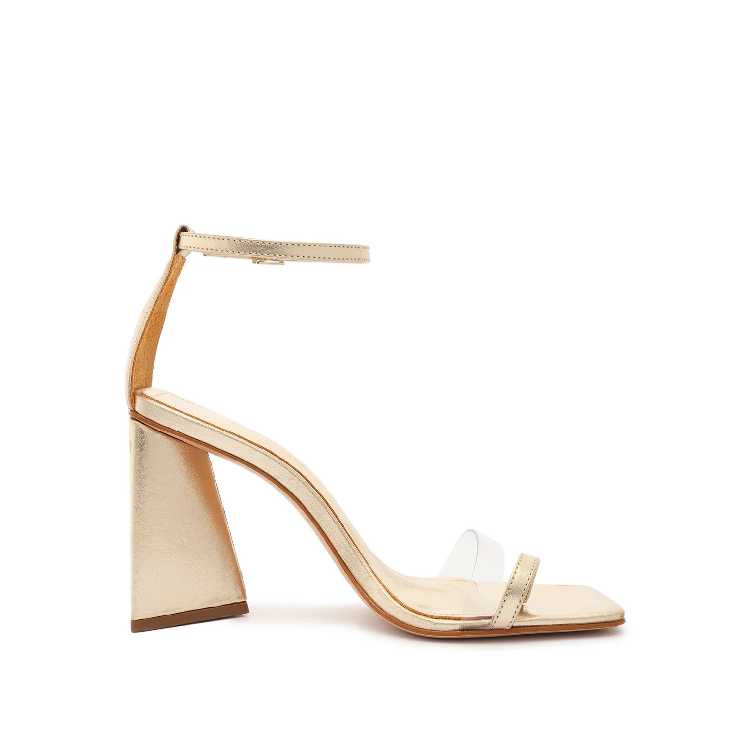 Avva Vinyl & Metallic Nappa Sandal | Schutz Shoes (US)