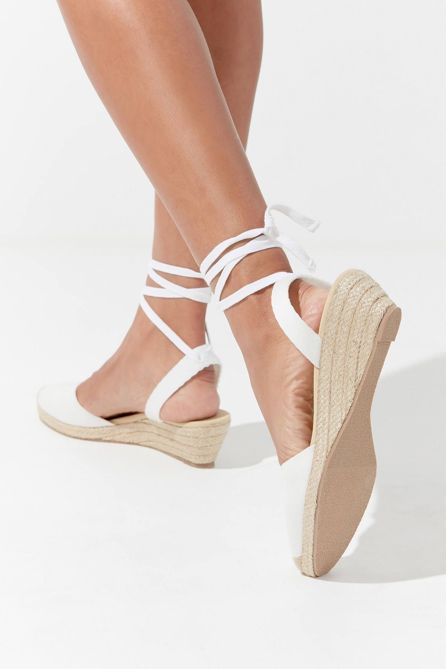 UO June Mini Espadrille Wedge | Urban Outfitters (US and RoW)