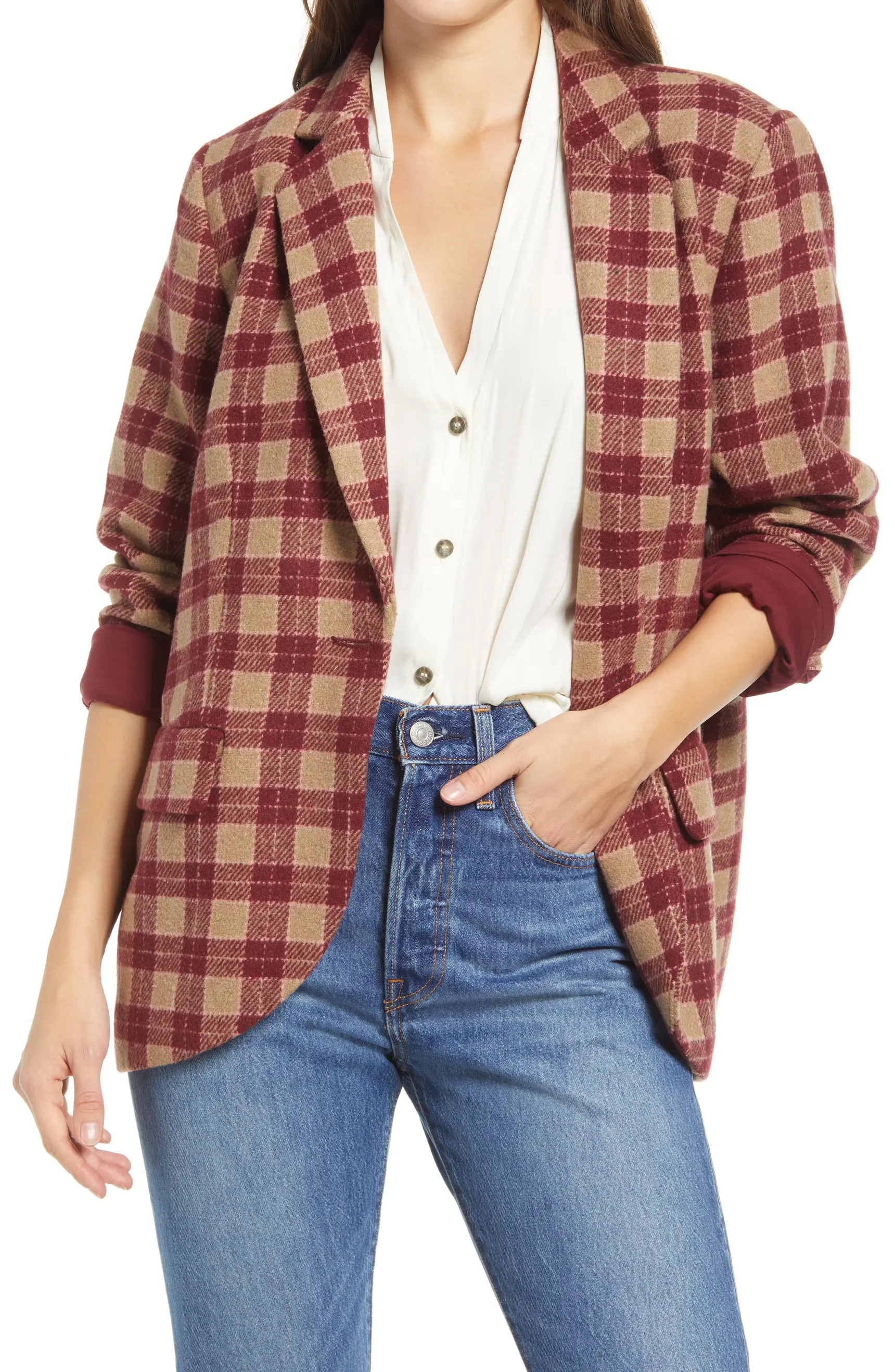 One-Button Blazer | Nordstrom