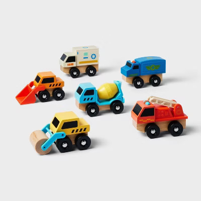 Wooden Vehicle - 6pk - Gigglescape™ | Target