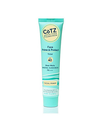 CoTZ Skincare Face Prime & Protect SPF 40 Tinted - Macy's | Macy's