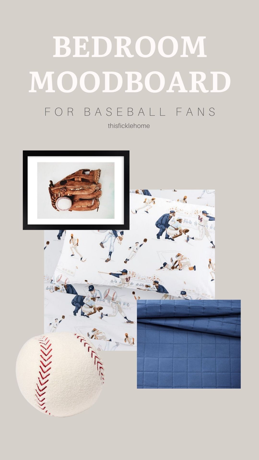 Kids bedroom ideas for a baseball fan. ⚾️🧢

#LTKHome #LTKKids