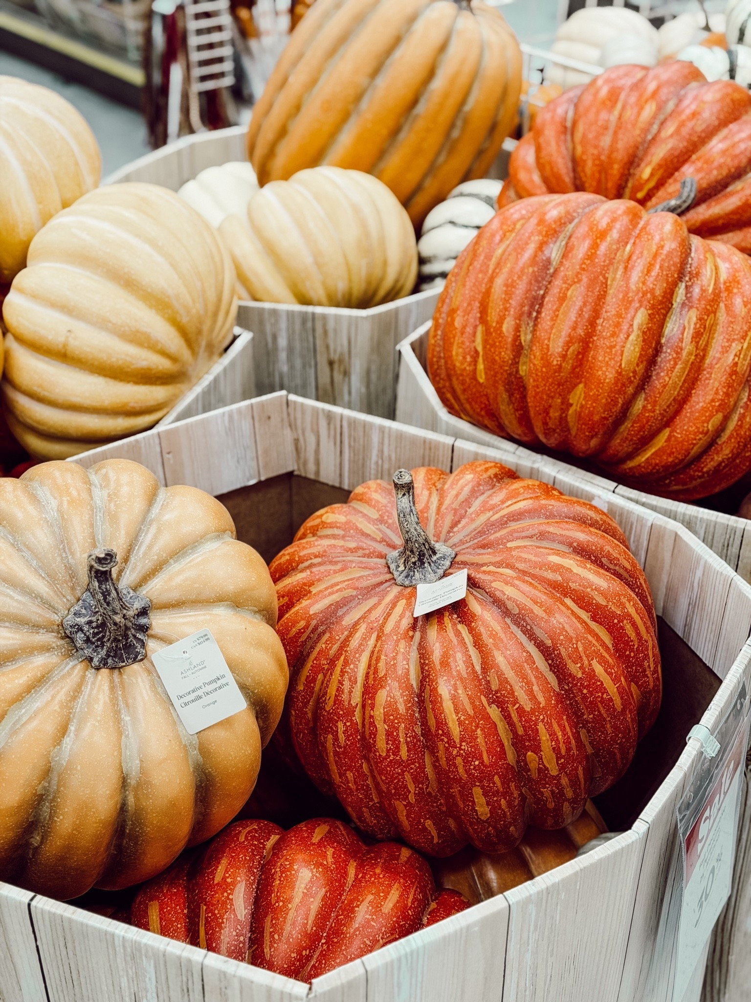 Micheal’s understood the faux pumpkin assignment this year! These beauts are huge and so realistic looking.

#LTKHome #LTKSeasonal