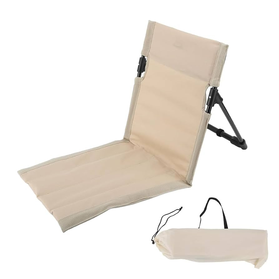 Ultra-Light Folding Camping Chair with Backrest,Outdoors Relaxing Floor Seat for SwimmingPool Bea... | Amazon (US)