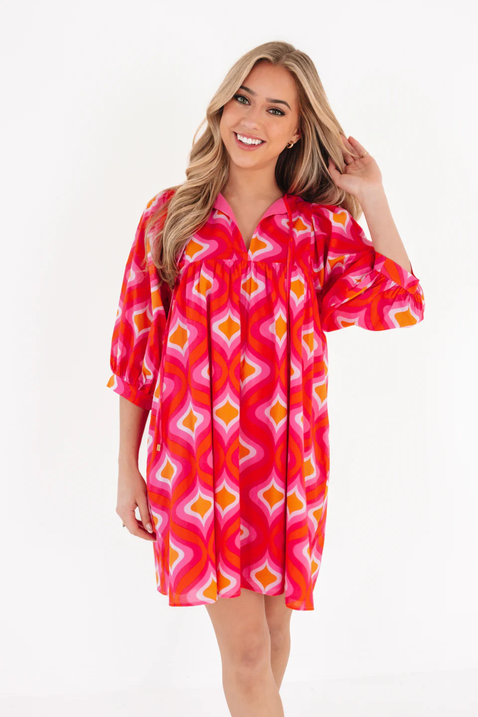 The Quinn Puff Sleeve Dress | J.Marie