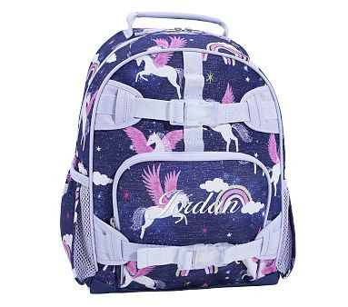 Mackenzie Celestial Pegasus Night Shimmer Backpack | Pottery Barn Kids