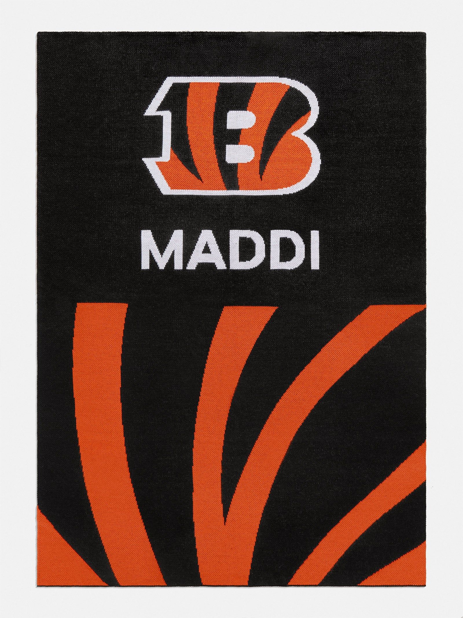 Cincinnati Bengals NFL Custom Blanket - Cincinnati Bengals | BaubleBar (US)