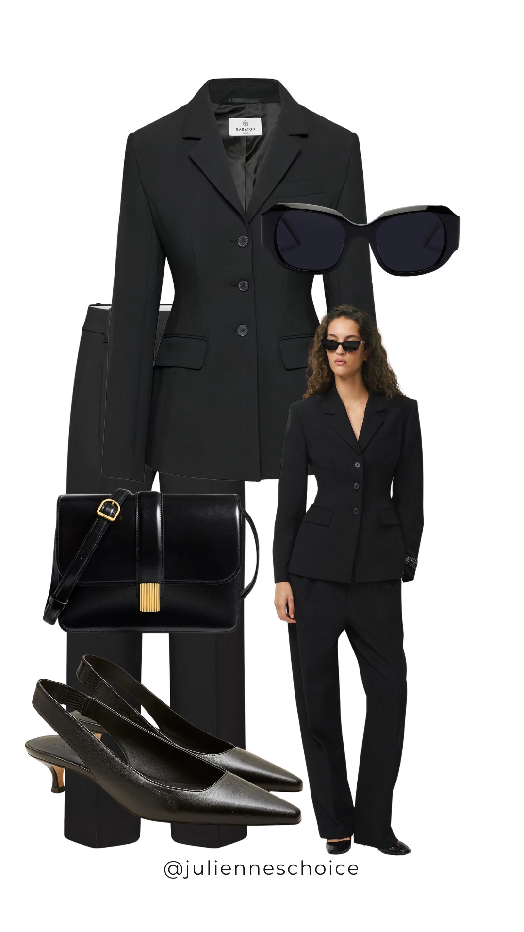 THE FITTED SUIT EDIT

Sharp tailoring is back — but these are the pieces that make it wearable.

Think defined blazers, clean trousers, and simple accessories.✨julienneschoice  

Shop the pieces below.

#SuitStyle #FittedSuit #LTKFinds #FallOutfits 
 

 #LTKootd #LTKSeasonal #LTKWorkwear