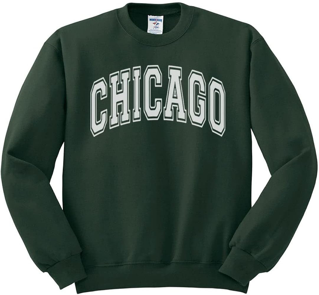 TeesAndTankYou Arch Chicago Sweatshirt Unisex | Amazon (US)