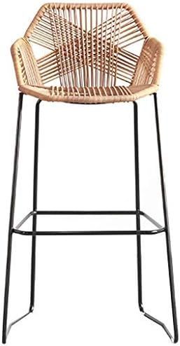CHAIR Chair Bar,Cafe,Restaurant Chair,Barstools Rattan Wicker Chair for Kitchen Pub Cafe Breakfas... | Amazon (UK)