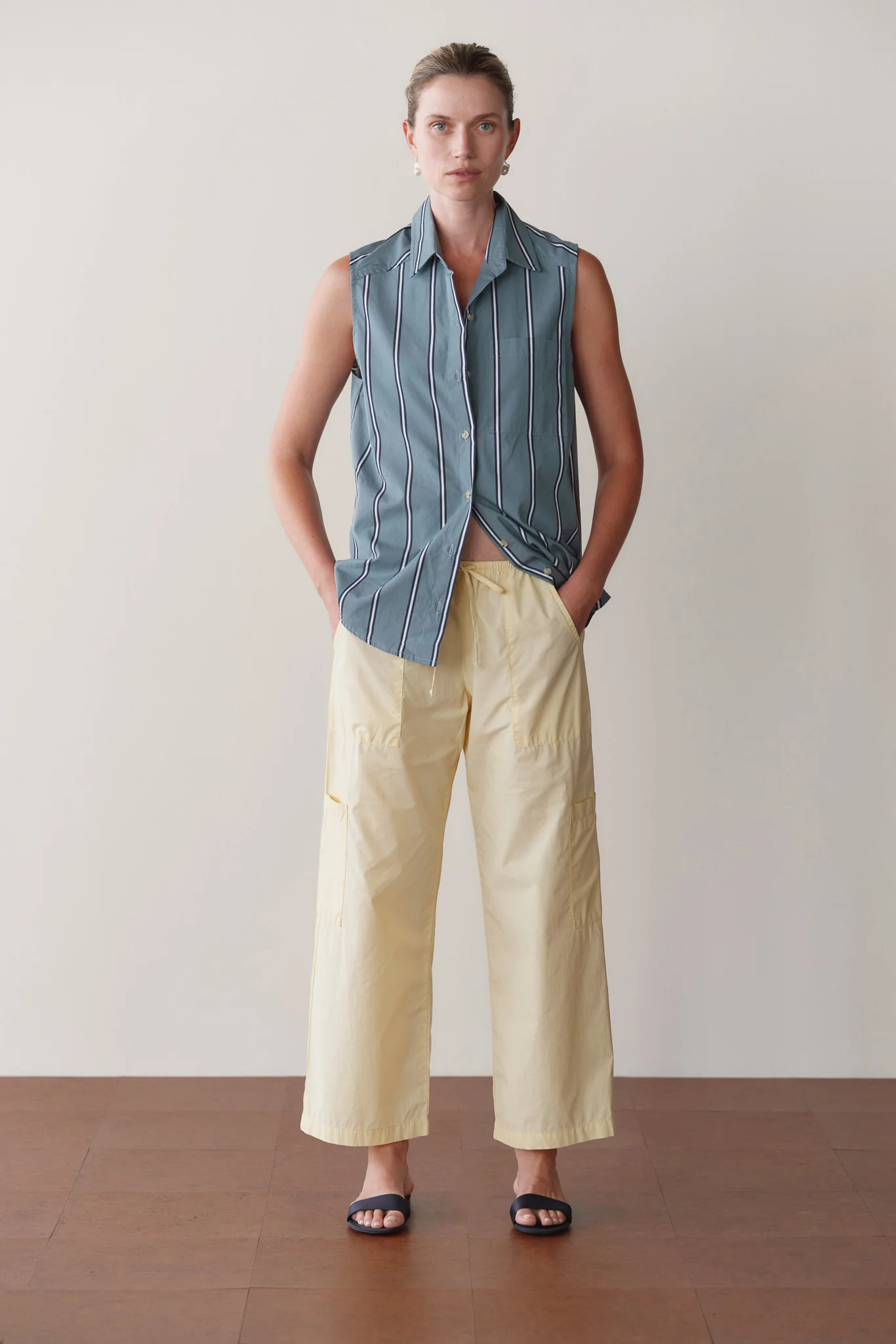 The Pop Drawstring Cargo Pant | DONNI.
