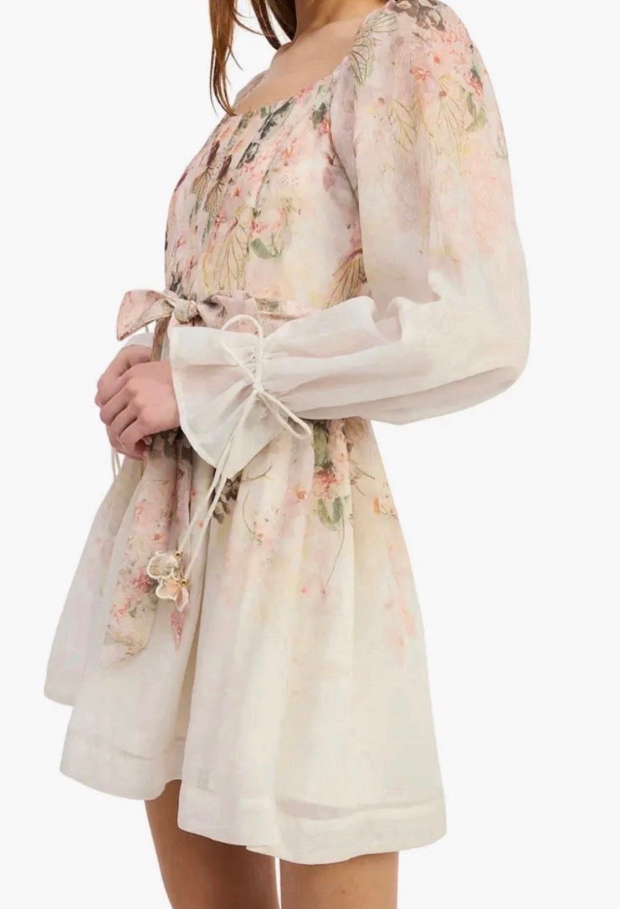 So cute - looks like Zimmermann!
RUNS SMALL across chest (wearing my usual XS but need small)


#LTKSeasonal