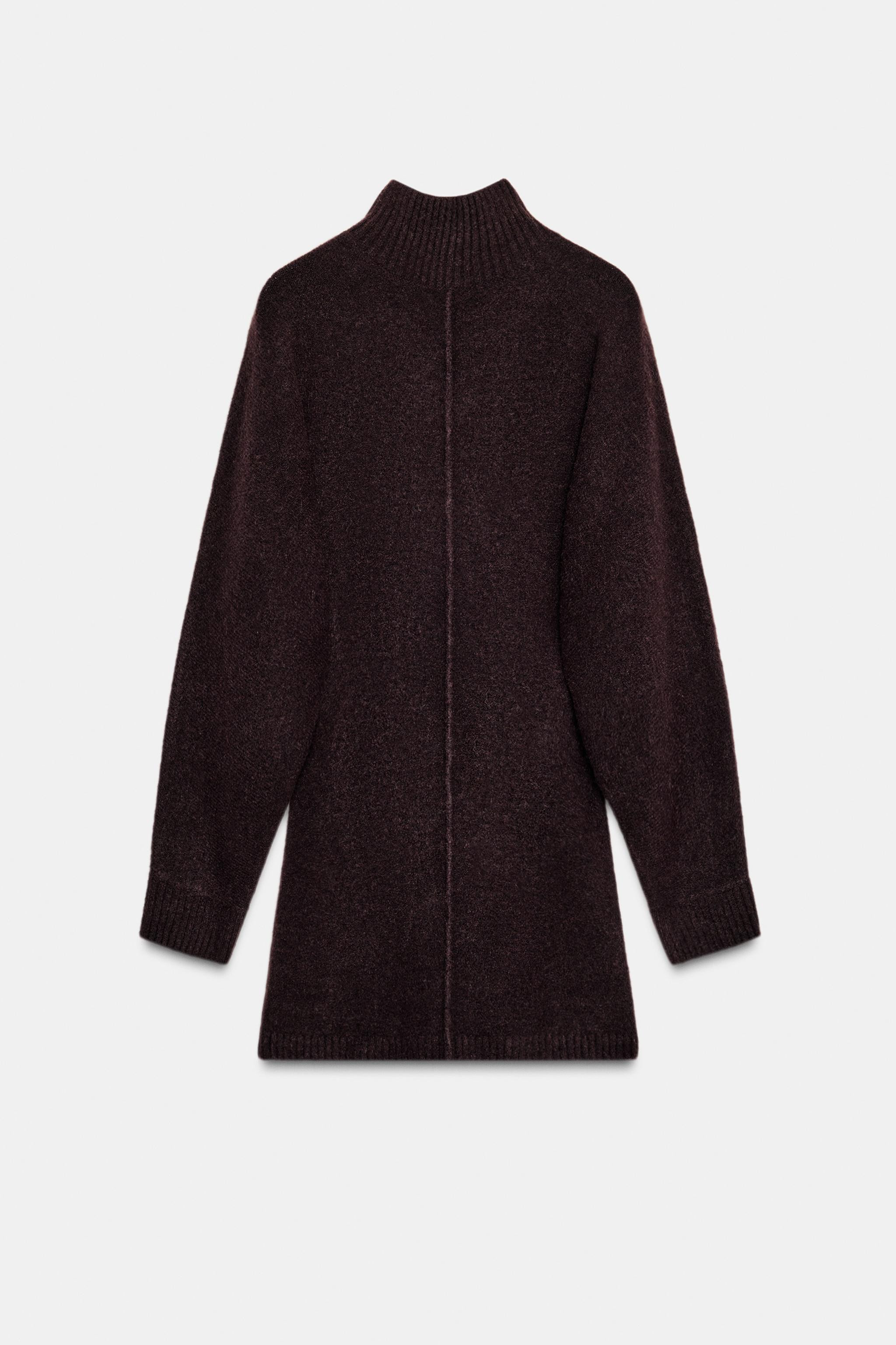 SOFT KNIT SHORT DRESS | Zara UK