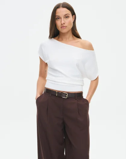 Off Shoulder Knit Top | Glassons (Australia)