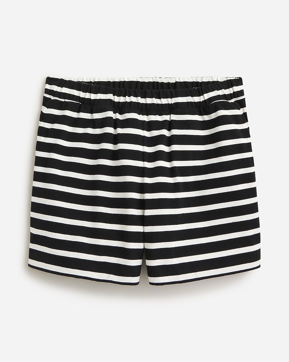 Pull-on short in stripe mariner cotton | J.Crew US