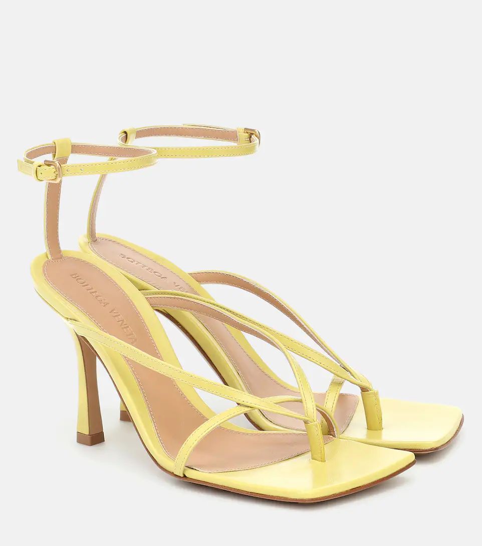 Stretch leather sandals | Mytheresa (US/CA)