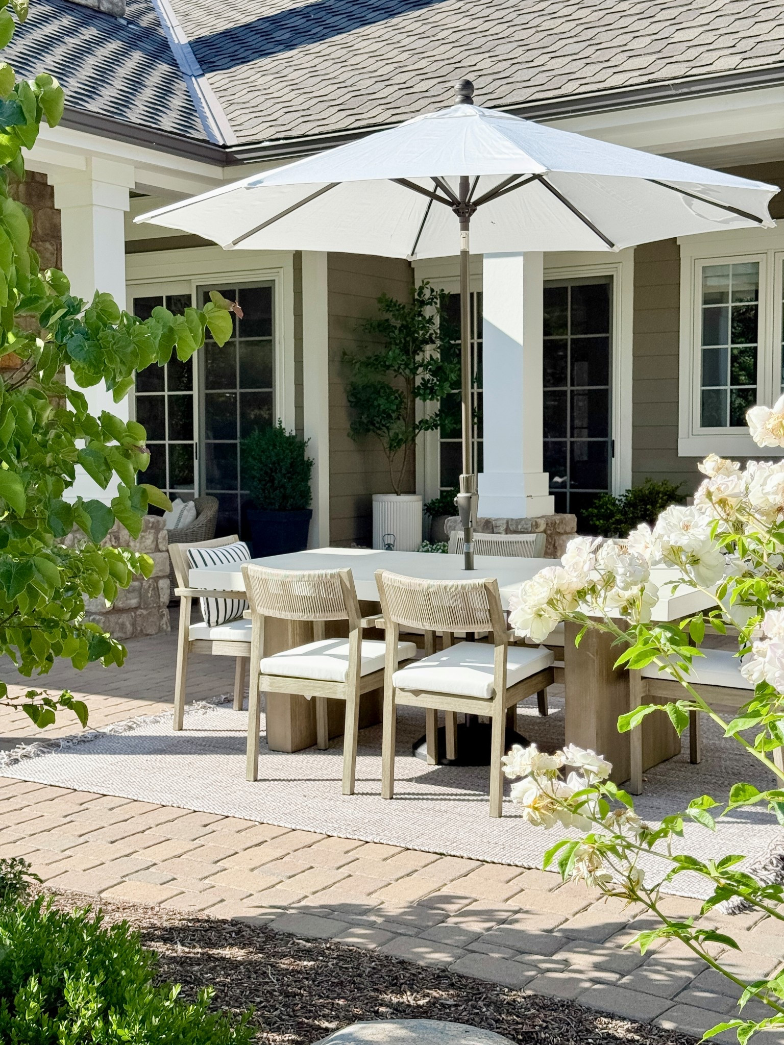 Currently working on a patio refresh, here is a sneak peek of my new outdoor dining setup😍

#LTKOver40 #LTKHome #LTKSeasonal