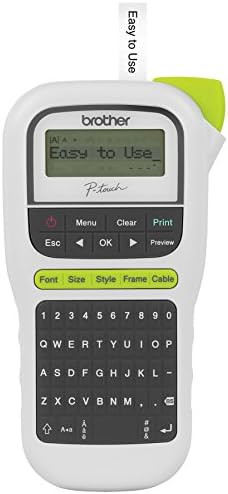 Brother P-Touch, PTH110, Easy Portable Label Maker, Lightweight, Qwerty Keyboard, One-Touch Keys,... | Amazon (US)