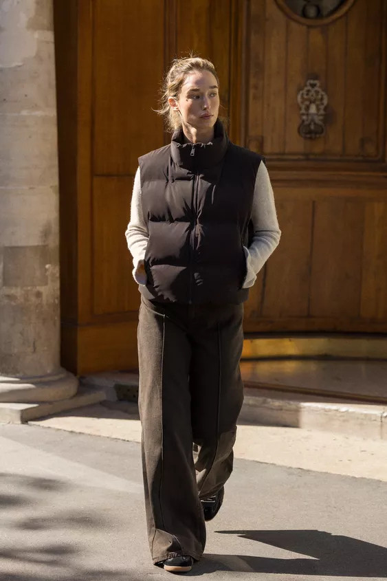 RUBBERIZED PUFFER VEST | Zara US