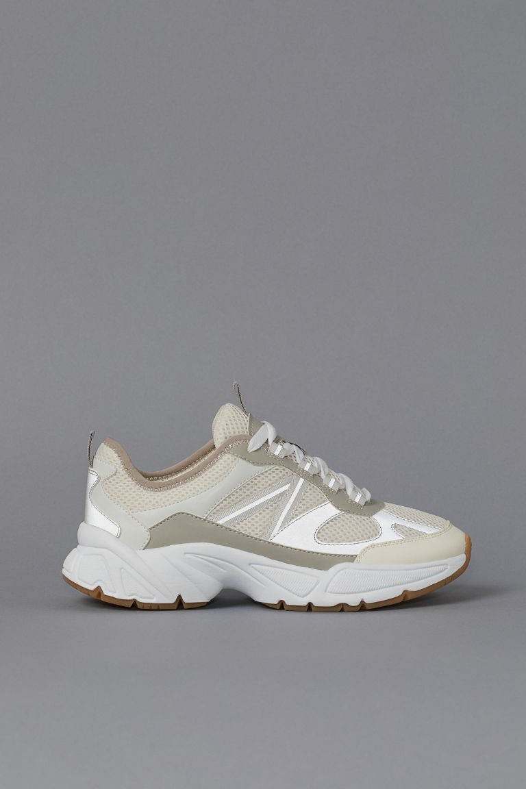 H & M - Mesh Sneakers - White | H&M (US + CA)