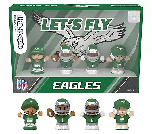 Little People Collector Series 2 NFL Team Figurine 4 Pack | QVC