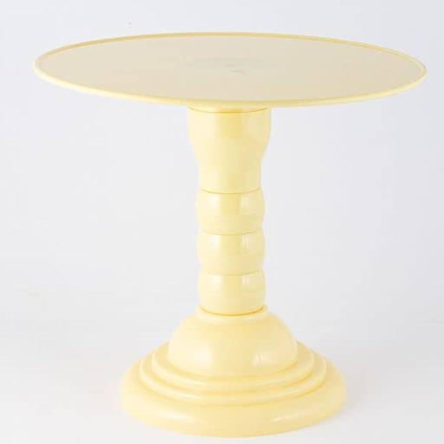 GRUPO MIRANDINHA Plastic Round Adjustable Cake Stand Cupcake Stand Candy Stand 4 Heights (Baby Ye... | Amazon (US)