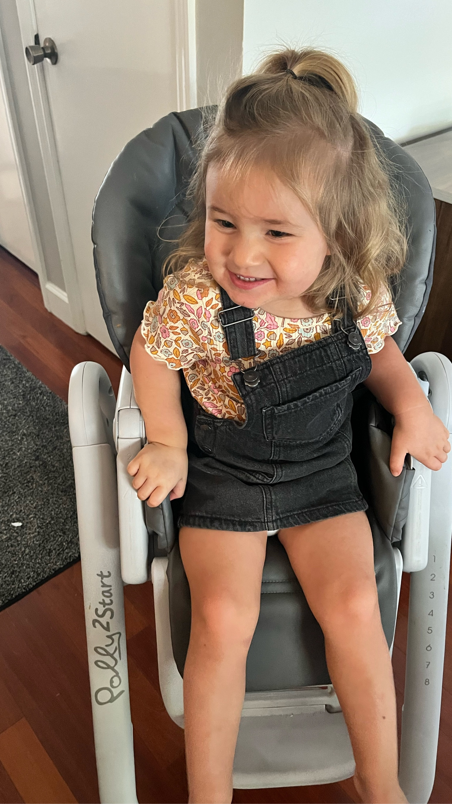 Cute fall toddler girl outfit. She is wearing a 2T in the dress and a 3T in the shirt. 

#LTKSeasonal #LTKSale #LTKkids