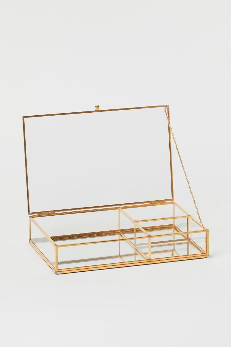 Clear Glass Jewelry Box | H&M (US)