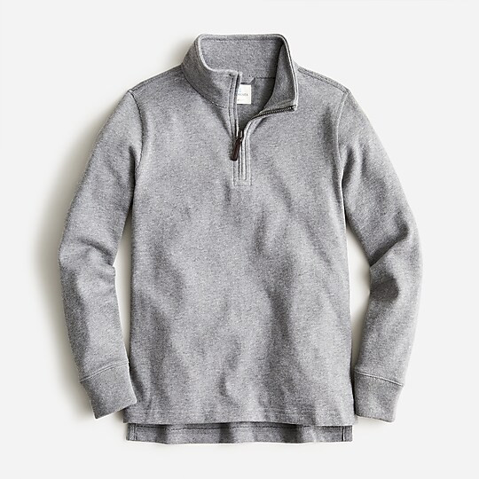 Kids' half-zip cotton popover shirt | J. Crew US