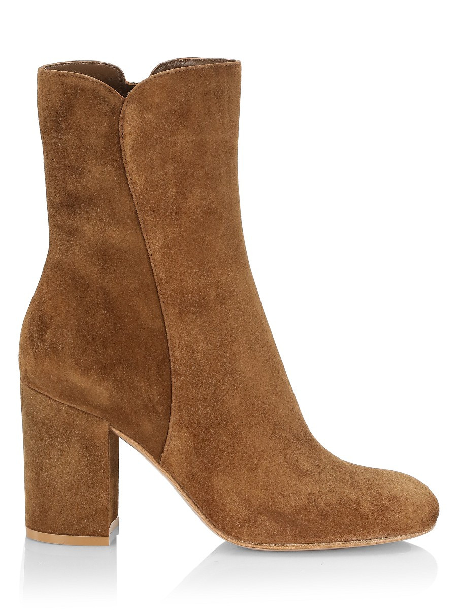 Gianvito Rossi Women's Camoscio Suede Ankle Boots - Texas - Size 42 (12) | Saks Fifth Avenue OFF 5TH
