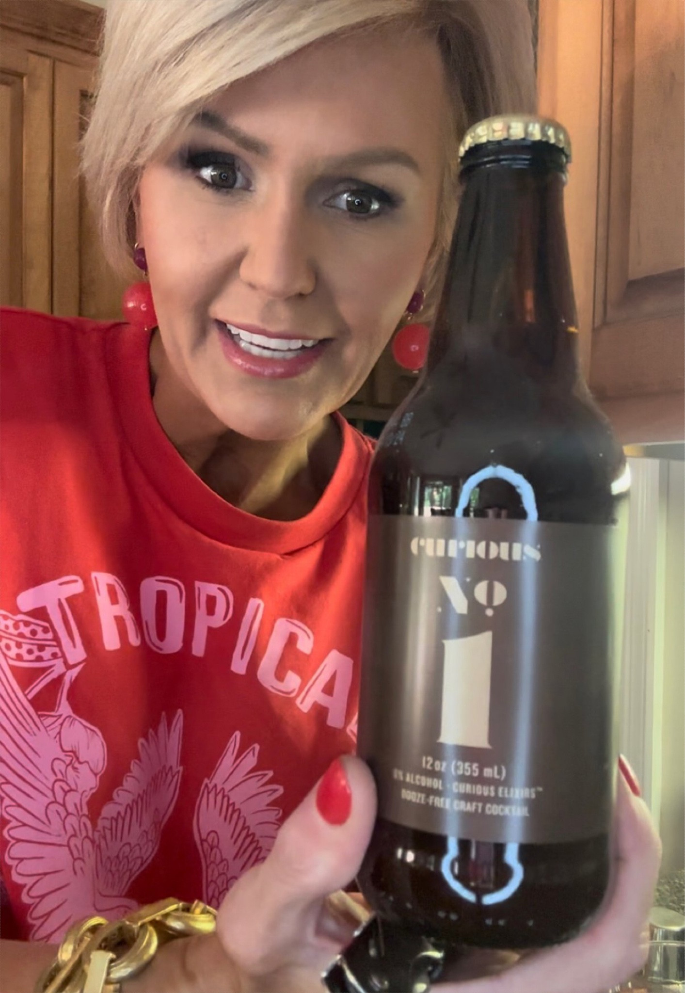 Booze free craft cocktails. 
#sober #farmrio #julievoss

#LTKFind #LTKfit #LTKstyletip