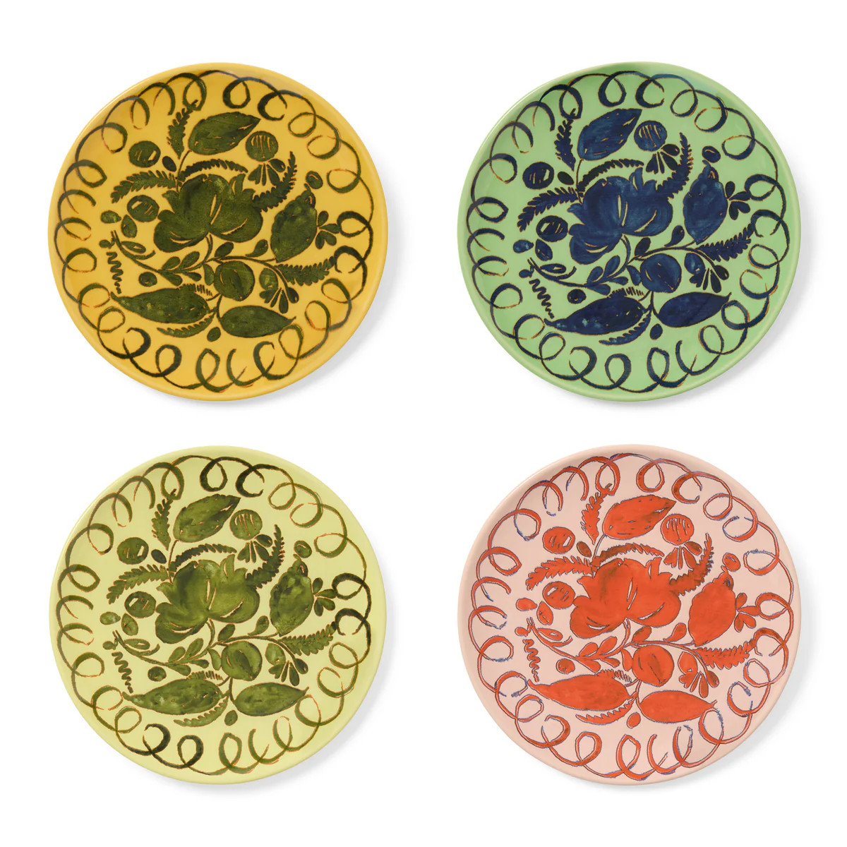 Amalfi Ceramic Dessert Plate | Over The Moon