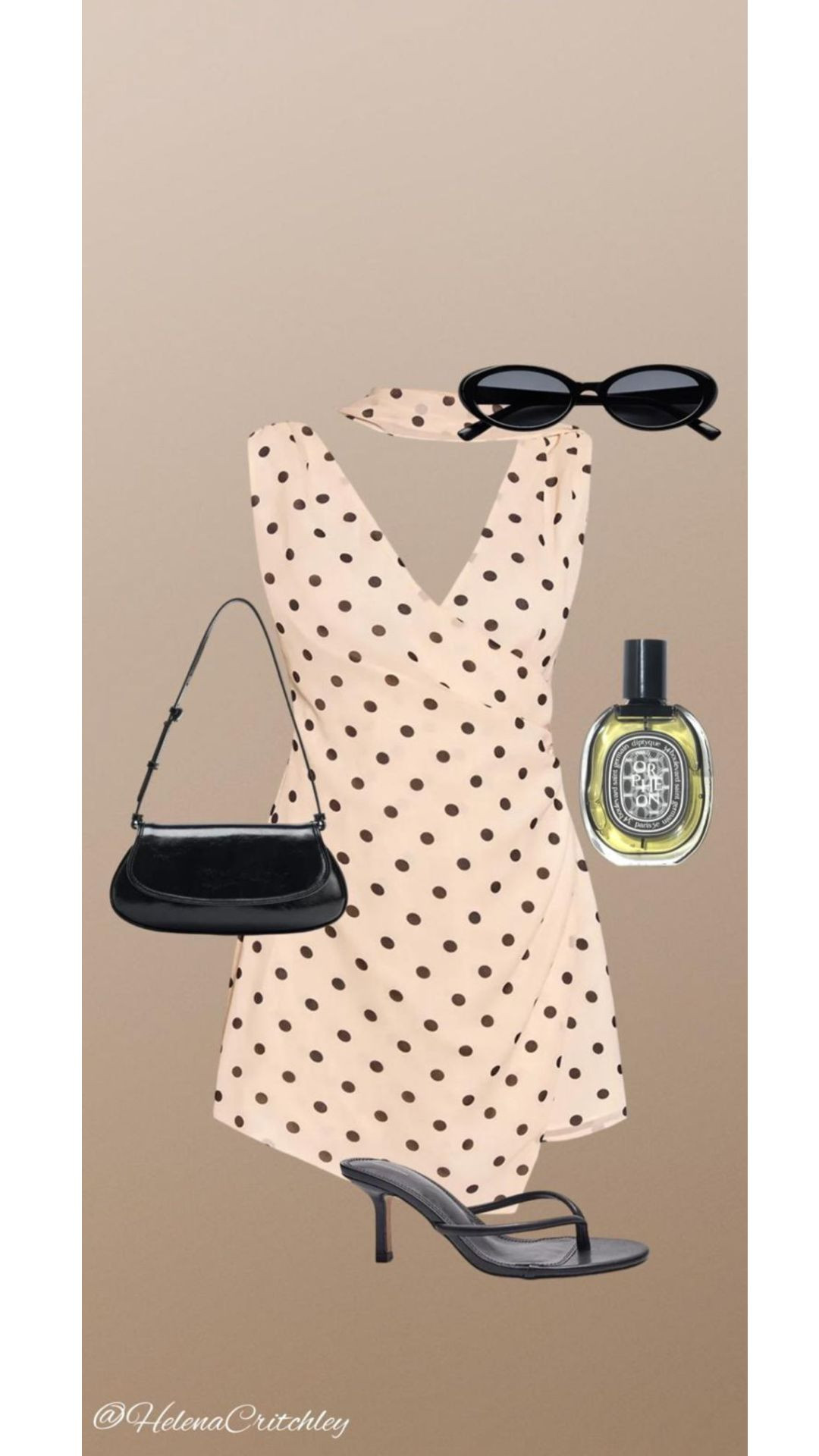 Polka Dot Mini Dress Outfit! 🖤🤍

Cream And Black Dress, Date Night Outfit, Parisian Style Outfit, Chic Evening Dress, Black Heel Sandals, Black Shoulder Bag, Summer Party Dress, Effortless Going Out Look, Summer Style, Summer Outfit 

#LTKsummer #LTKuk #LTKspring