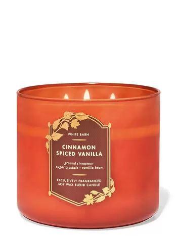 Cinnamon Spiced Vanilla


3-Wick Candle | Bath & Body Works