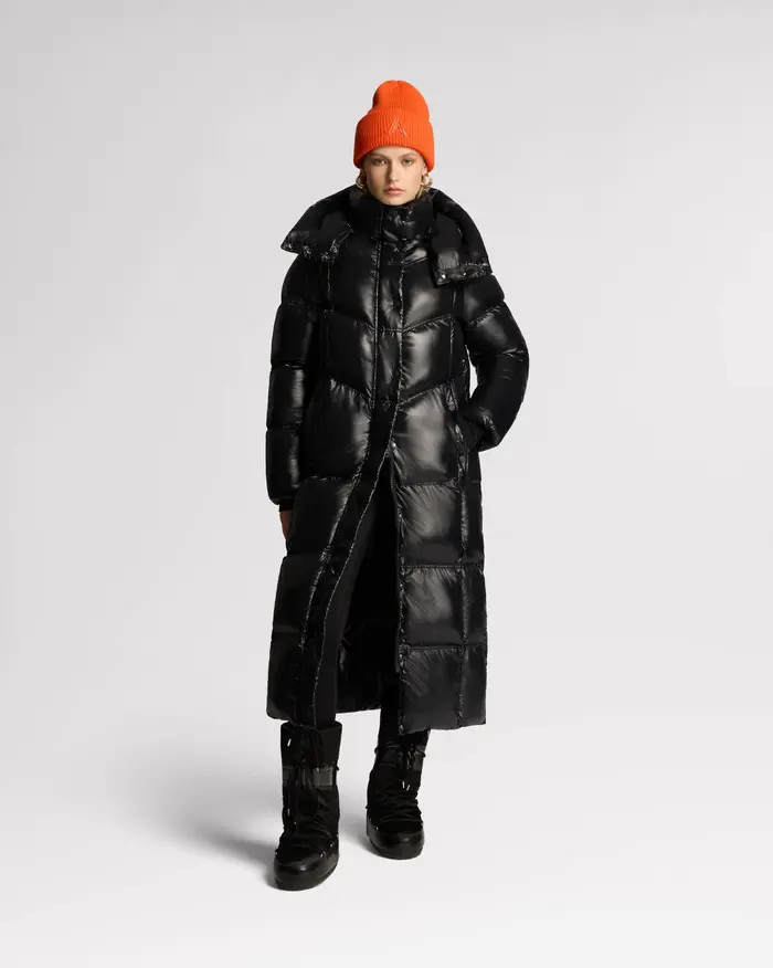 Alpenhaus Meribel Quilted Maxi Puffer with Removable Hood | Nordstrom | Nordstrom