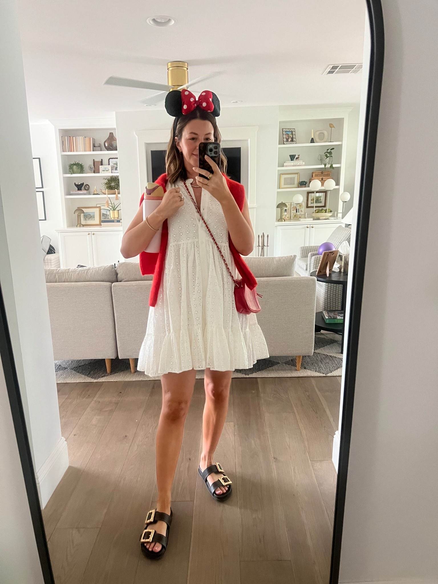 What I wore to a Minnie Mouse party ❤️