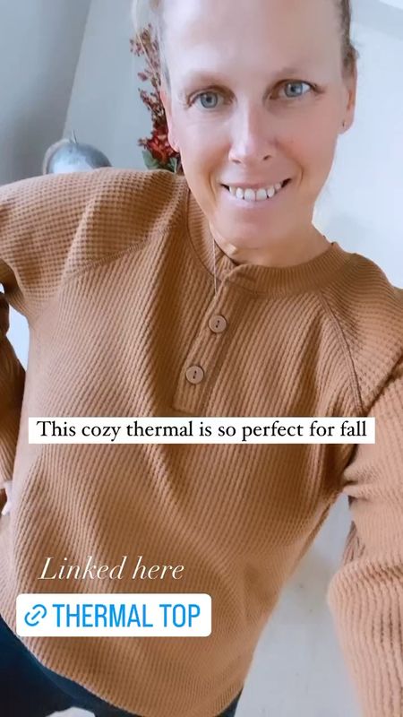 This thermal is so cozy!!
One of my favorite purchases
Fits TTS 
Comes in other colors
#giftguide 

#LTKCyberweek #LTKSeasonal #LTKHoliday