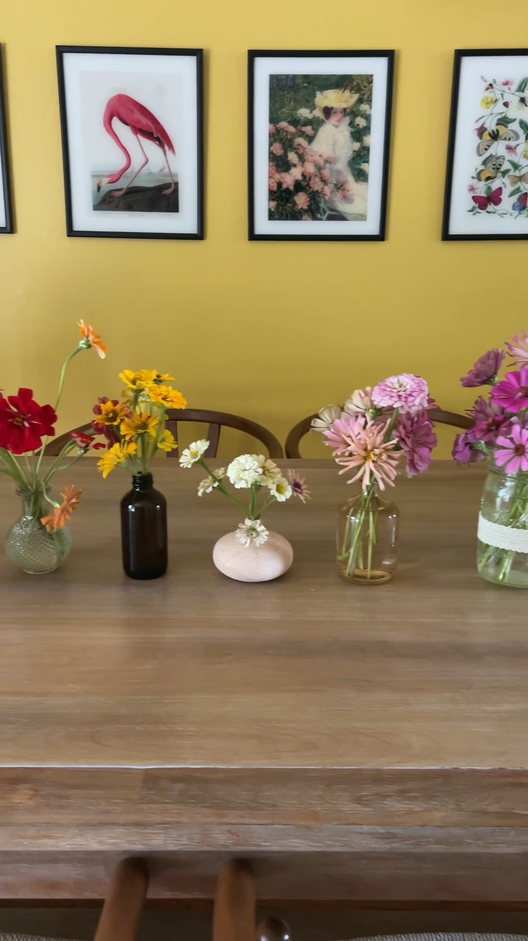 Is she a zinnia farmer now!? 🌸🌼

Zinnia season is still going strong! Decided to take all my zinnias and group them by color for this fun little centerpiece!

I love how each flower is so unique. I love that the stems are sometimes floppy, sometimes crooked, and sometimes straight. It makes the arrangements look like wildflowers & collected rather than perfectly arranged. 

If you’ve never grown zinnias, HIGHLY recommend for next season! Get a pack of 1000 for $5 and just go for it! That’s what I did & I’ve had HUNDREDS of blooms so far with still tons more to come!










#LTKSeasonal #LTKStyleTip #LTKHome