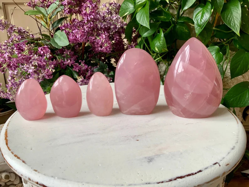 Rose Quartz Free Form/rose Quartz/free Form - Etsy | Etsy (US)