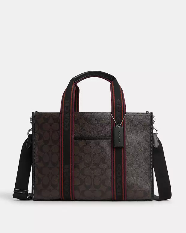 Smith Tote In Signature Canvas | Coach Outlet US
