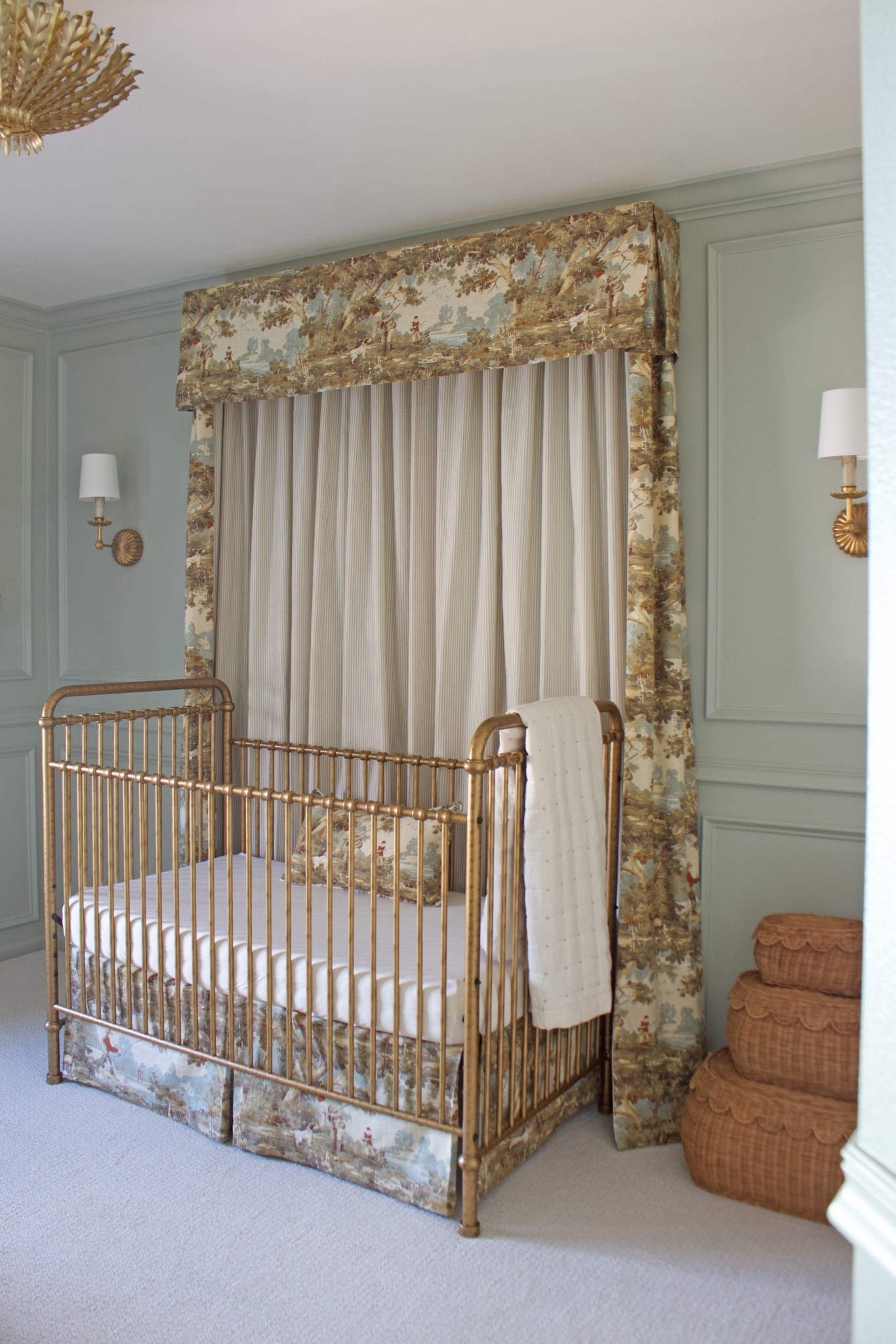 Shop my vintage inspired crib, curtains, lighting and more on @Wayfair !!

#LTKHome #LTKSaleAlert