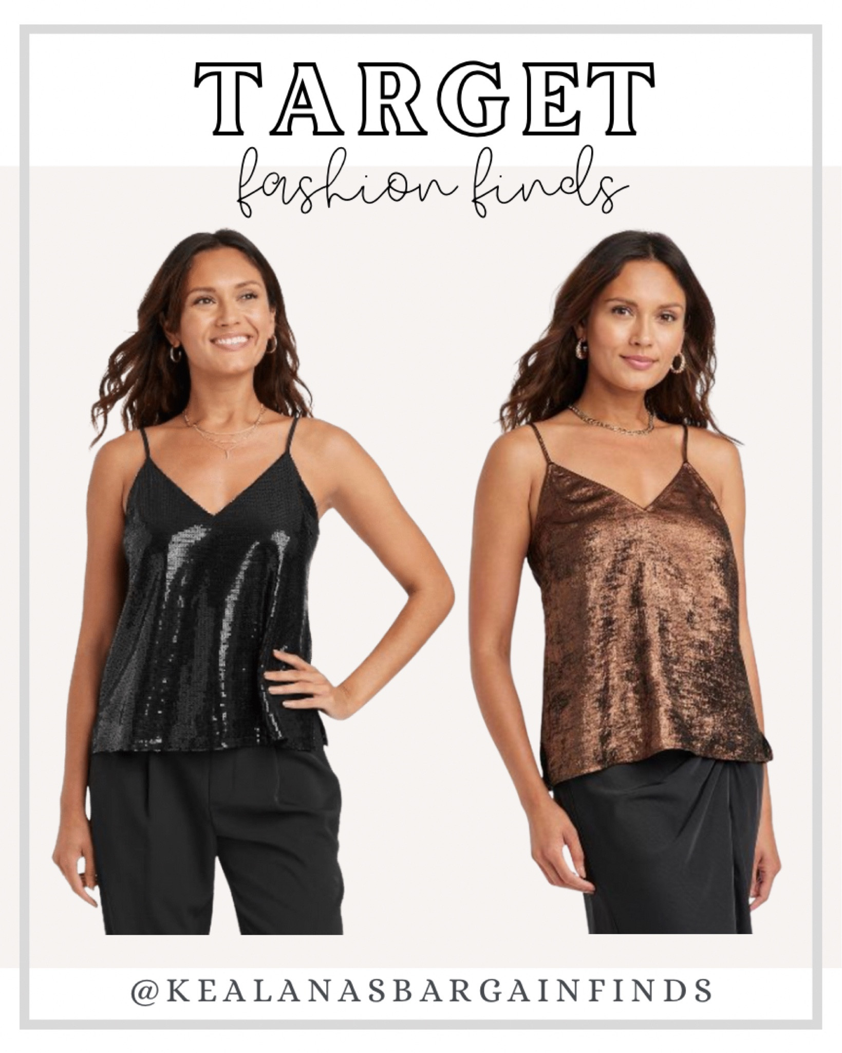 Perfect holiday camisole! Target fashion. 

#LTKunder50 #LTKSeasonal #LTKstyletip