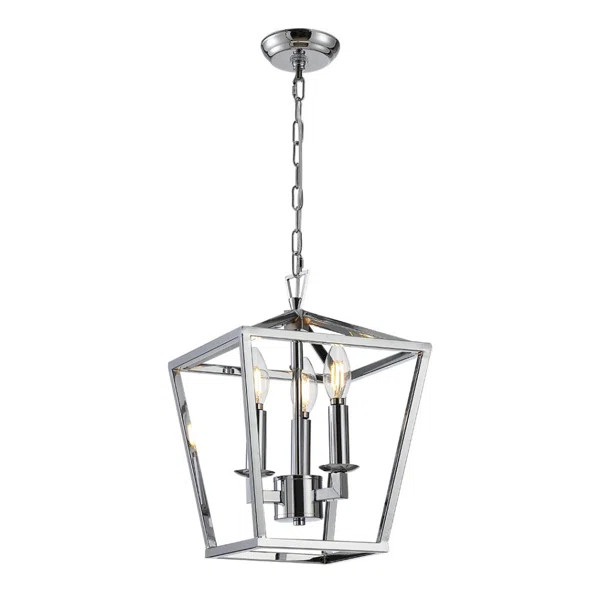 Melorse 3 - Light Lantern Geometric Pendant | Wayfair North America