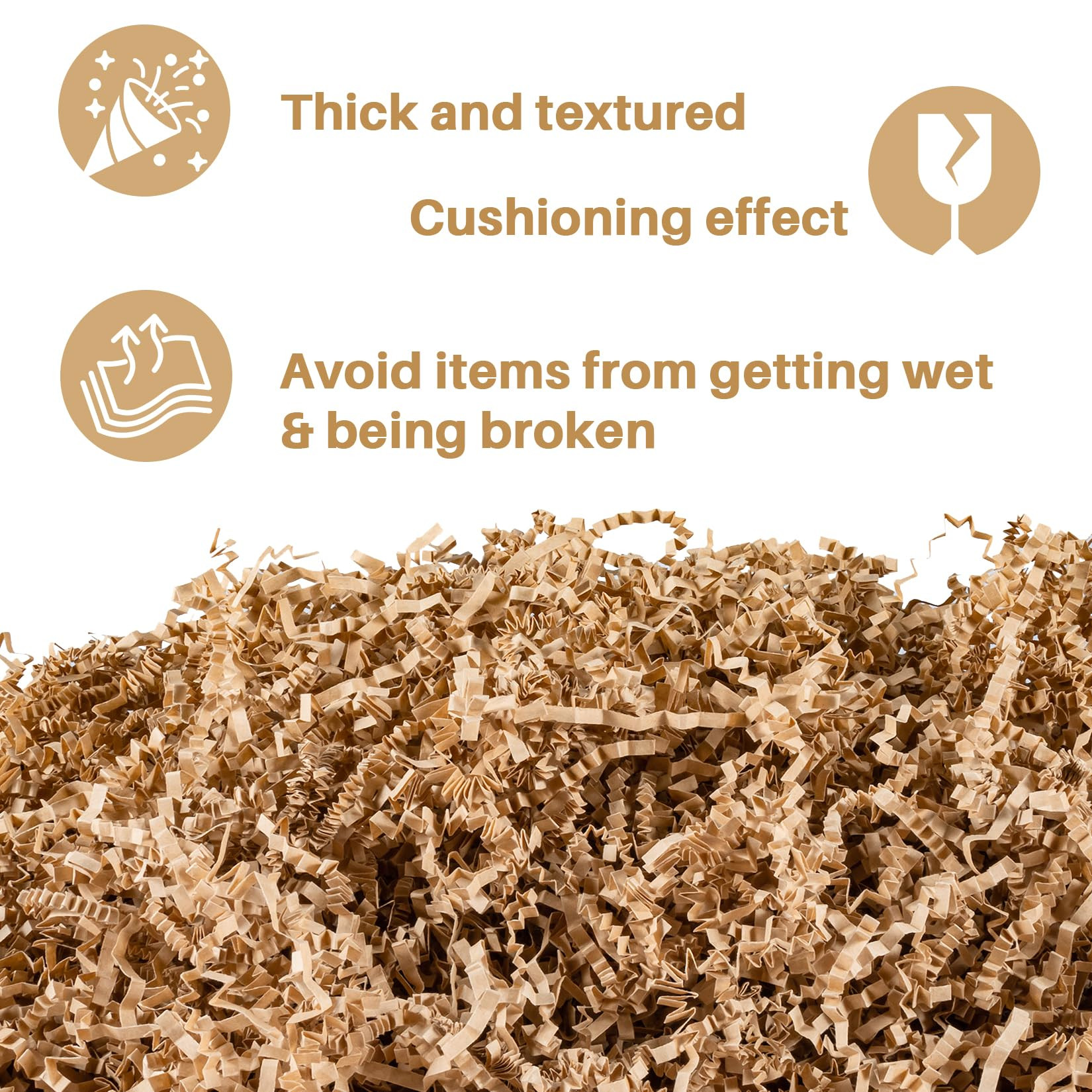 Crinkle Cut Paper Shred Filler Shredded Paper for Gift Box Crinkle Paper Metallic Shredded Crinkl... | Amazon (US)